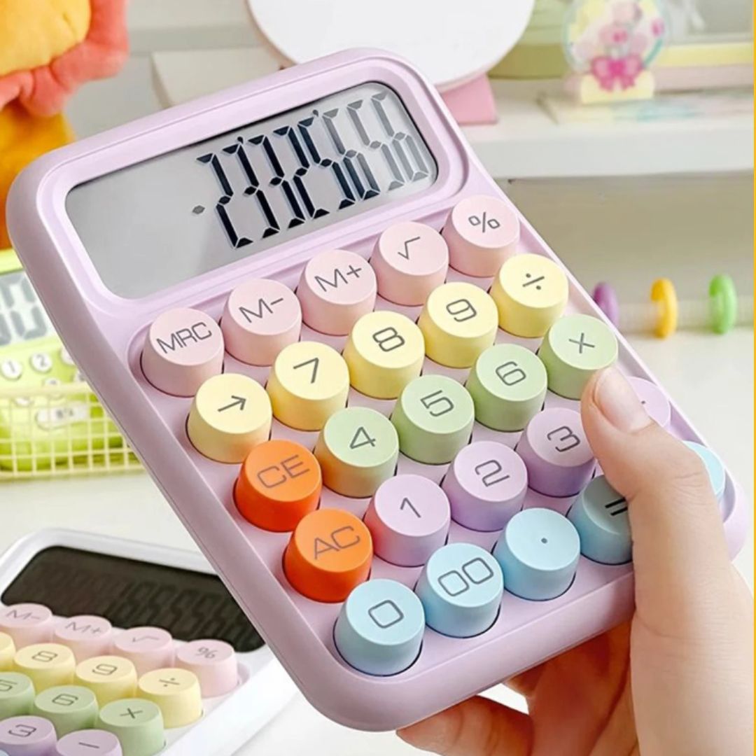 Students Calculator Candy Color
