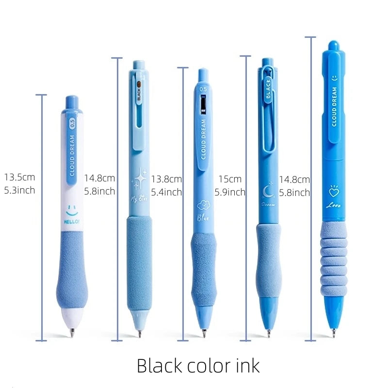 5pcs Kawaii Gel Pen Set - 5 Cute Designs to Choose from!