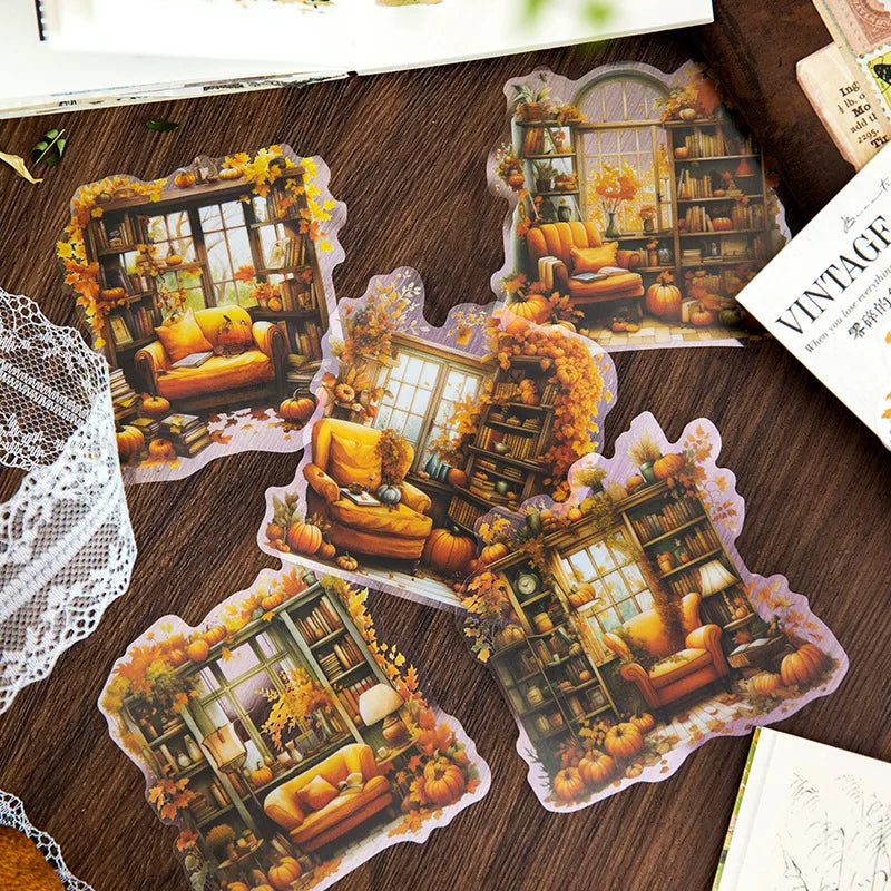 Vintage Window seat Sticker Collection