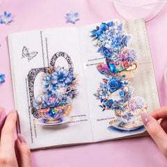 Annie's Afternoon Series Decorative Stickers - 20pcs