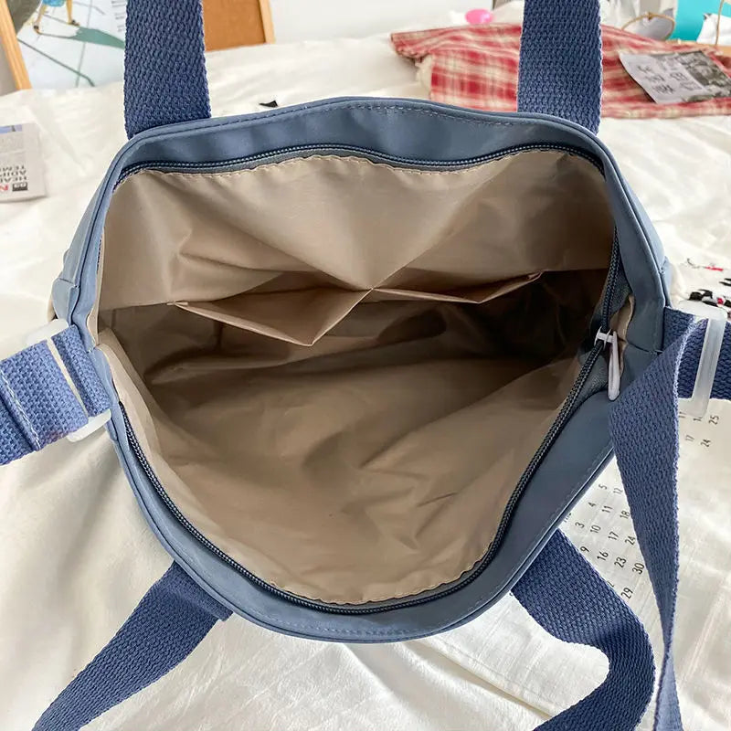Waterproof Canvas Shoulder Bag (accessories included!)