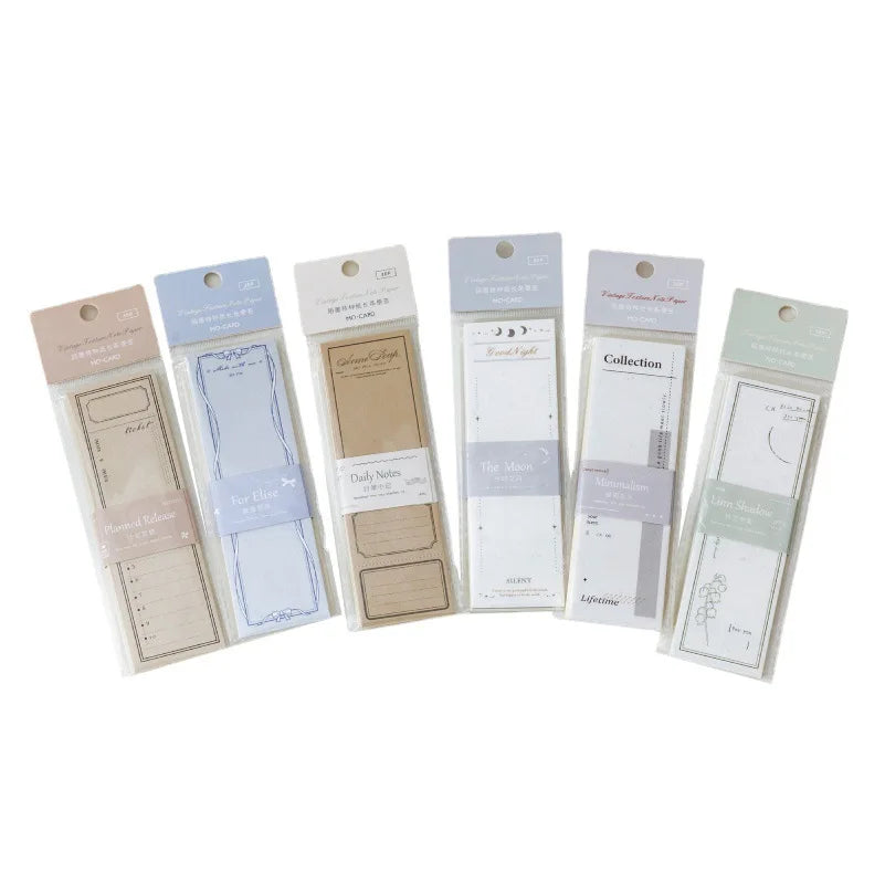 Minimalist Memo Pad Collection