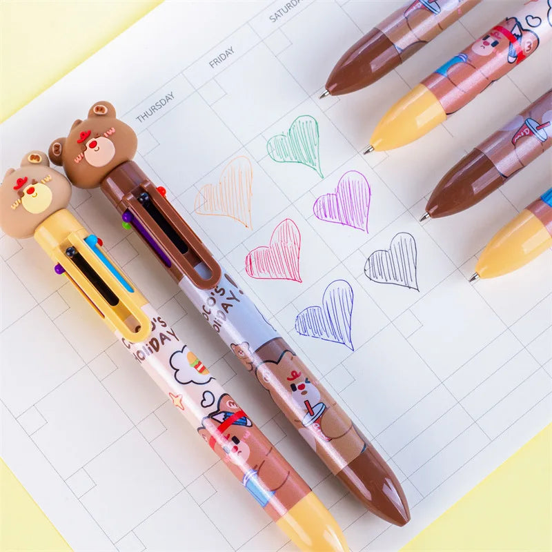 2pcs Kawaii Bear Pens