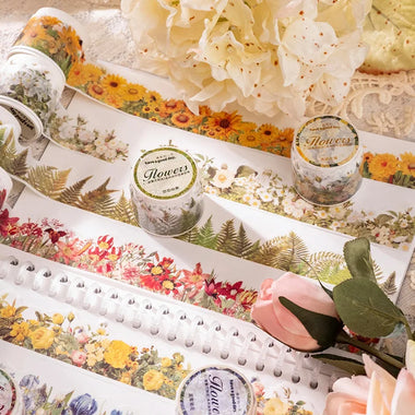 Vintage Plants Washi Tape