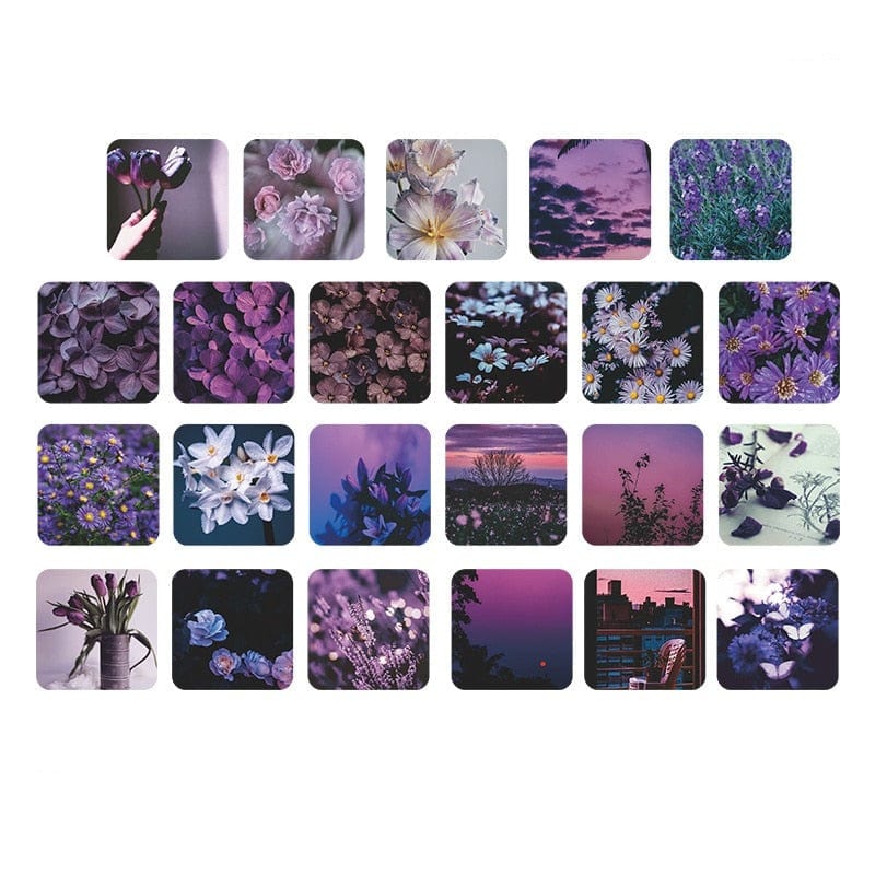 KUMA Stationery & Crafts  E 46 pcs Sunset film Sticker Pack