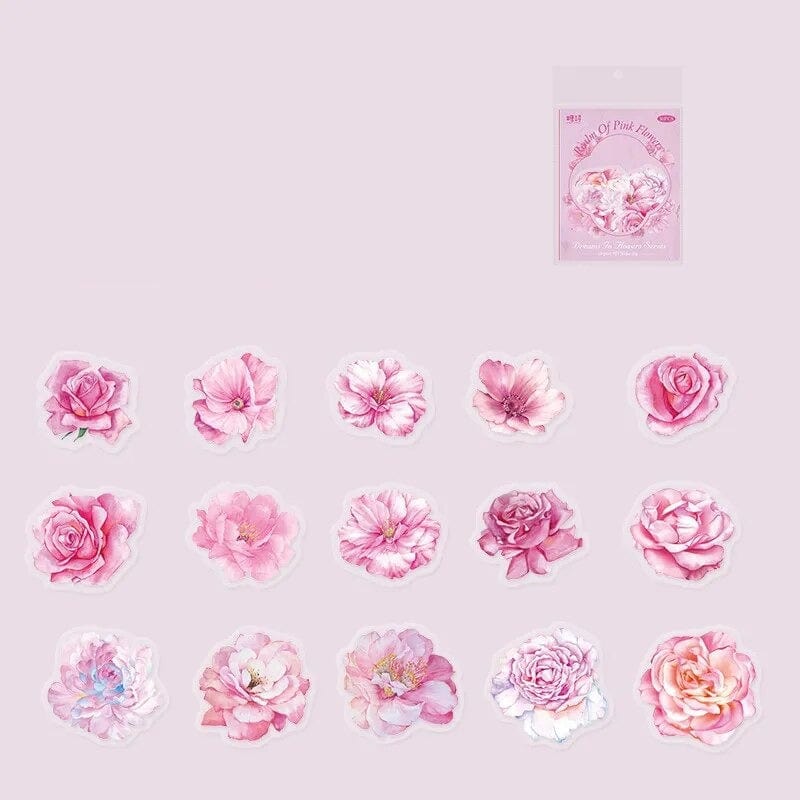 KUMA Stationery & Crafts  C Blossom Whispers Sticker Set